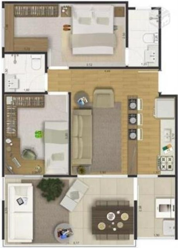 Imagem 5 de 5 de Venda Apartamento Padrão São Caetano Do Sul Brasil - 1326