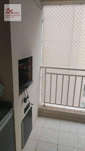Imagem 4 de 23 de Mauá (scs) - Aptº - 66m² A.u. - 2 Dormt (1 Suíte) - Varanda Gourmet - Ap3251