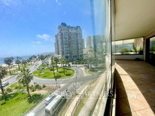 Amplio Departamento Vista Al Mar En Plan De Viña D...