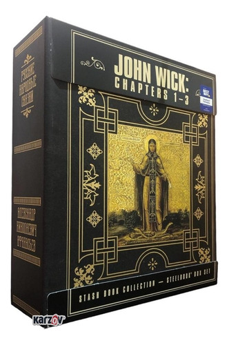 John Wick 1 - 3 Trilogia Steelbook Peliculas 4k Ultra Hd 