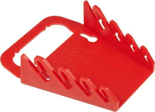Ernst Manufacturing Gripper Wrench Organizer 4 Tool Red