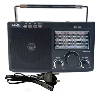 Radio Para Zona Rural 11 Faixas Pen Drive Bluetooth