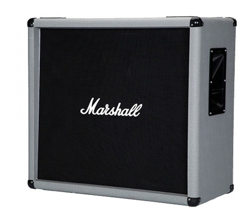 Armário reto Marshall 2551bv Jubilee 280w 4x12", cor cinza britânico