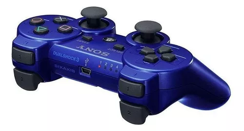 Import USA - Mando DualShock 3 Wireless, Color Azul Metálico (PS3) :  : Videojuegos