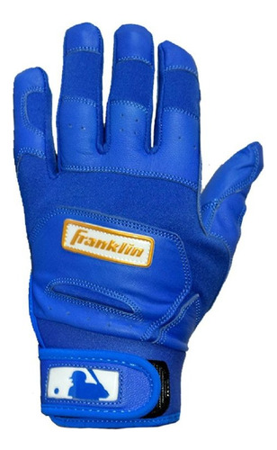 Guantines De Beisbol Softbol Franklin Para Bateo Azules 