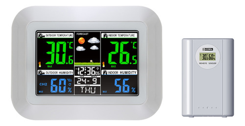 Reloj Meteorológico, Tabla De Pronóstico Del Tiempo, Color E