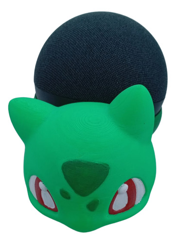 Bulbasor Soporte Alexa Echo Dot 4ta/5ta Generación Echo Pop Verde Claro
