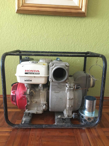 Motobomba Honda Agua Sucia Con Sedimentos Wt4ox Trashpump