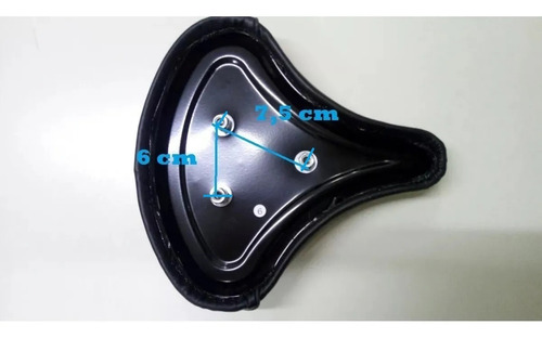 Imagen 6 de 7 de Asiento Para Bicicleta Fija O Elíptico Envío Gratis Repuesto Compatible Con Diferentes Marcas Olmo Randers Semikon Etc.