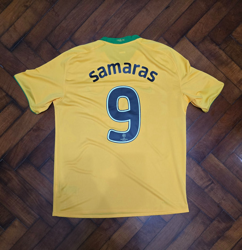 Camiseta Alternativa Celtic 2008/09, Samaras 9 Talle L (Usado)