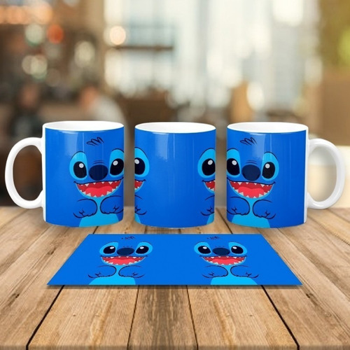 Taza - Tazón De Ceramica Disney Stitch Face