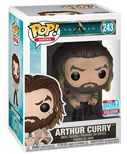 Funko Pop! Aquaman Arthur Curry Otoño Convención Xnd69