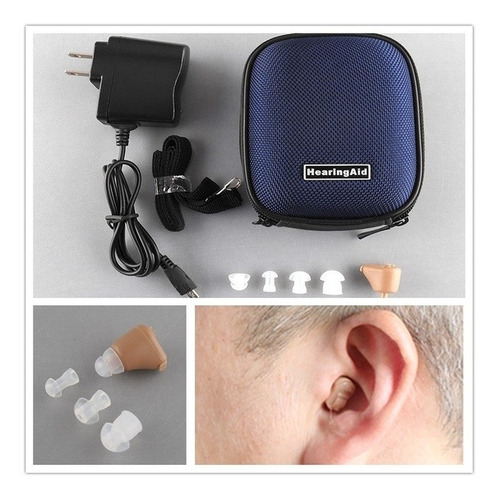 Imagen 1 de 7 de In Ear Mini Audífonos Digitales De Asistencia Amplificador D