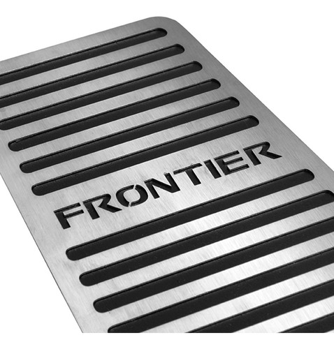Descanso Pé Aço Inox Frontier 2017 2018 2019 2020 2021