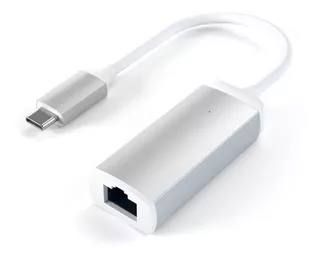 Adaptador Satechi Usb-c A Gigabit Ethernet para Macbook / Apple / Windows Color Silver