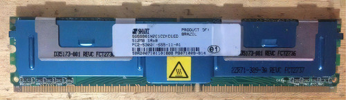 Memória RAM  512MB 1 Smart SG5SB81N2G1CDNDSED