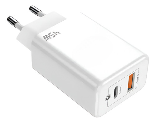 Cargador Pared 45w Gan Pd Type-c + Usb Tecmaster Sec 200540