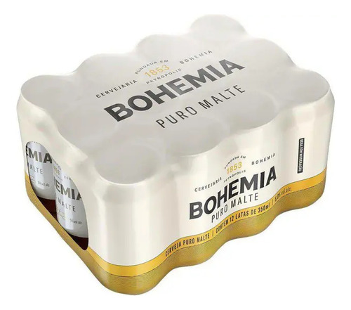 Cerveza Bohemia Puro Malte Brasil