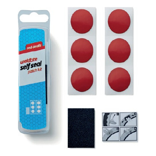 Weldtite Kit De Parches Autoadheribles Red Devil (25pcs)