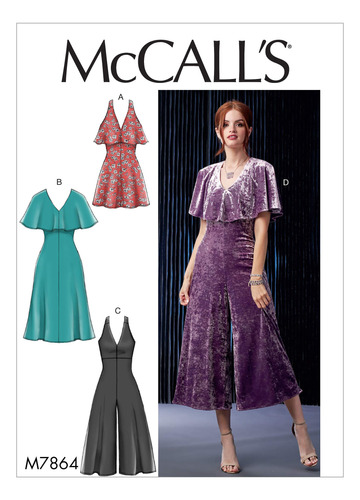 Mccall's Patterns Patron Costura Para Mujer Talla Diseño
