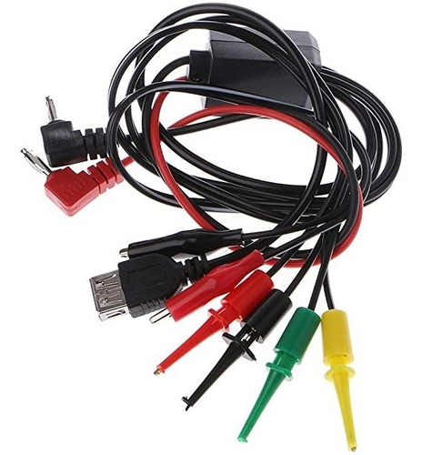 Juego Pinzas Cocodrilo Sondas Cables Para Fuente De Alimenta
