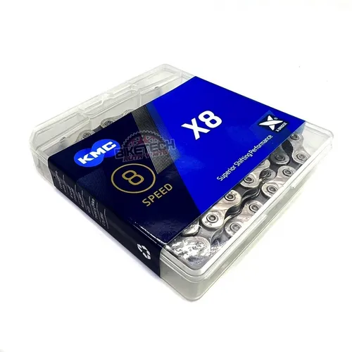 Cadena 8v Kmc X8 Más Pacha Gw 11-42 8 Velocidades C. Shimano