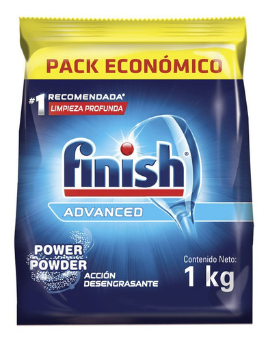 Imagen 3 de 3 de Combo Finish Doypack Sal 2kg X4u + Pouch Detergente 1kg X4u