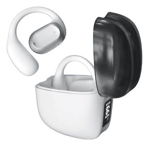 Audífonos Open-ear Bluetooth Blanco Mvpsmart Con Micrófono