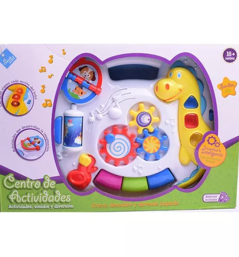 Libro Musical Con Centro De Juegos Y Actividades De Bebe