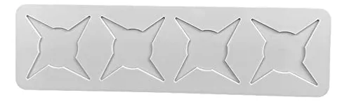 Molde De Encaje Para Fondant Con Hojas Huecas En 3d, Múltipl