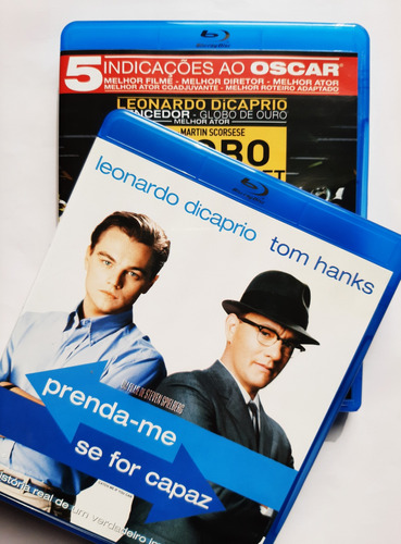 Blu-ray Prenda-me Se For Capaz + Blu-ray Lobo De Wall Street