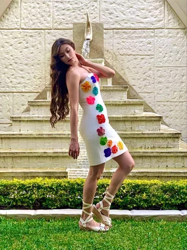 Vestido De Manta Artesanal Mexicano/ Mod. Amanecer