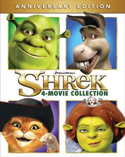 Shrek Colección 4 Películas Hd Bluray Nuevo Original De Usa