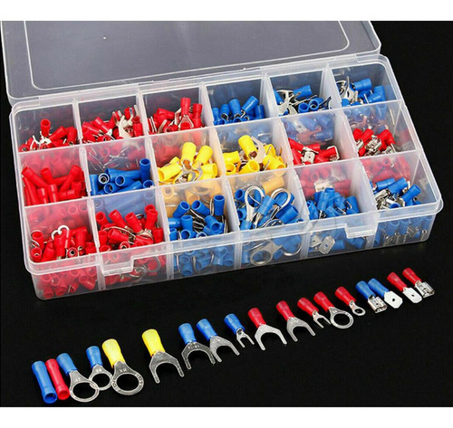 Boxed Various Insulated Wire Terminals 520pcs