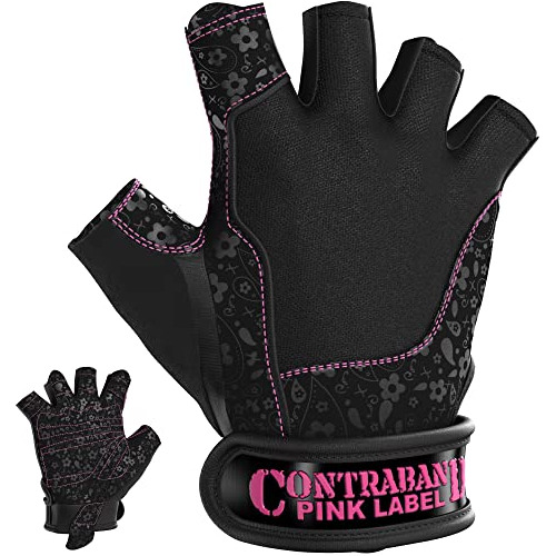 Contraband Pink Label 5127 Mujer Vegan Weight Lifting Gloves