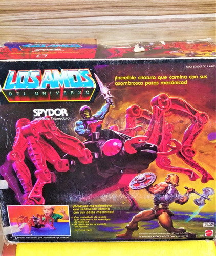 Spydor He Man Amos Del Universo Vintage 1984 En Caja Aurimat (Usado)