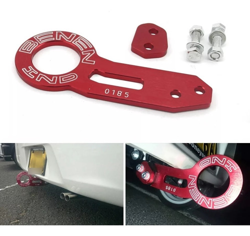 Gancho Remolque Tow Hook Trasero De Arrastre Tuning /r&c