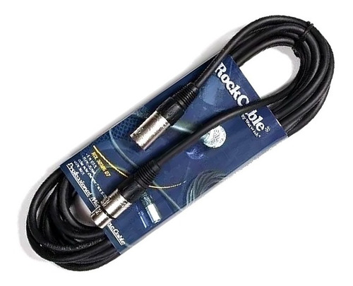 Imagen 3 de 3 de Cable Para Micrófono Warwick Xlr M A Xlr H X6m Rcl 30306 D7