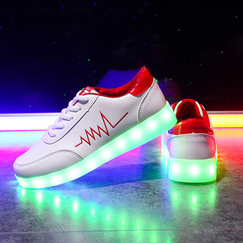 Zapatillas Deportivas Con Luces Led Para Mujer Y Hombre