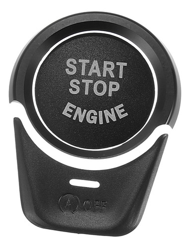 Tapa Botón Arranque Parada Motor Negro Para Bmw X1 X3 Más