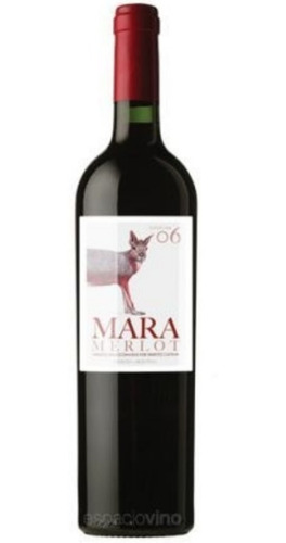 Vino Merlot - Mara - 750 Ml