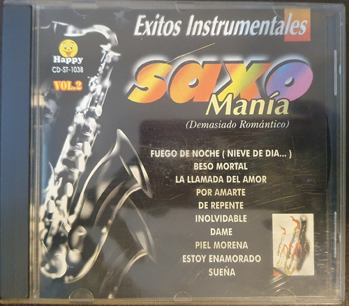 Cd Saxo Mania Vol 2