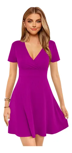 Vestidos color bugambilia cortos hotsell