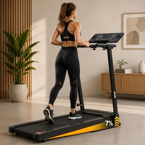 Esteira Elétrica Ergométrica Dobrável MBX 10km/h Bivolt Profissio...