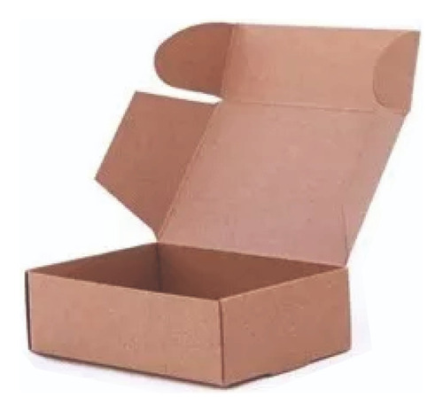 Cajas De Carton Packaging 20x15x5 Tapa Autoarmable X10u