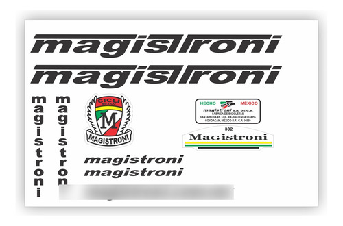 Calcomanías Magistroni