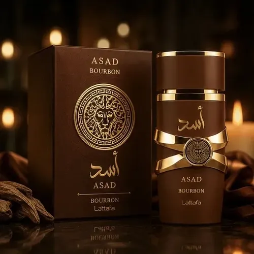 Lattafa Asad Bourbon Edp Masculino 100ml Original