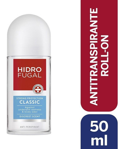 Hidrofugal Antitranspirante Roll On 50 Ml. Fragancia Original