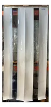 Comprar Cortina De Pvc 1x2mts 200x2mm Cristal Y Blanca Tn Cab Alum