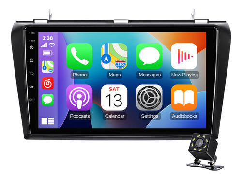 Para Isudar Estéreo 2+32g Carplay Mazda 3 2004-2009 Gps Fm